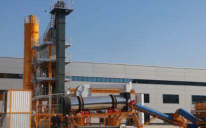 Kyrgyzstan HMA1000 asphalt mixing plant was signed